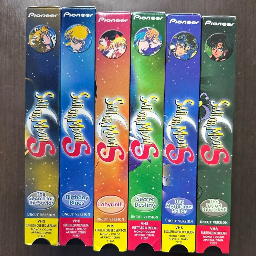 PIONEER Sailor Moon S VHS Collection - Multicolor - Picture 4 of 11